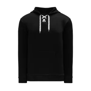 A1834-001 Black Blank Hoodie Sweatshirt