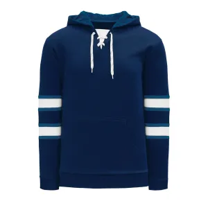 A1845-595 Winnipeg Jets Blank Hoodie Sweatshirt