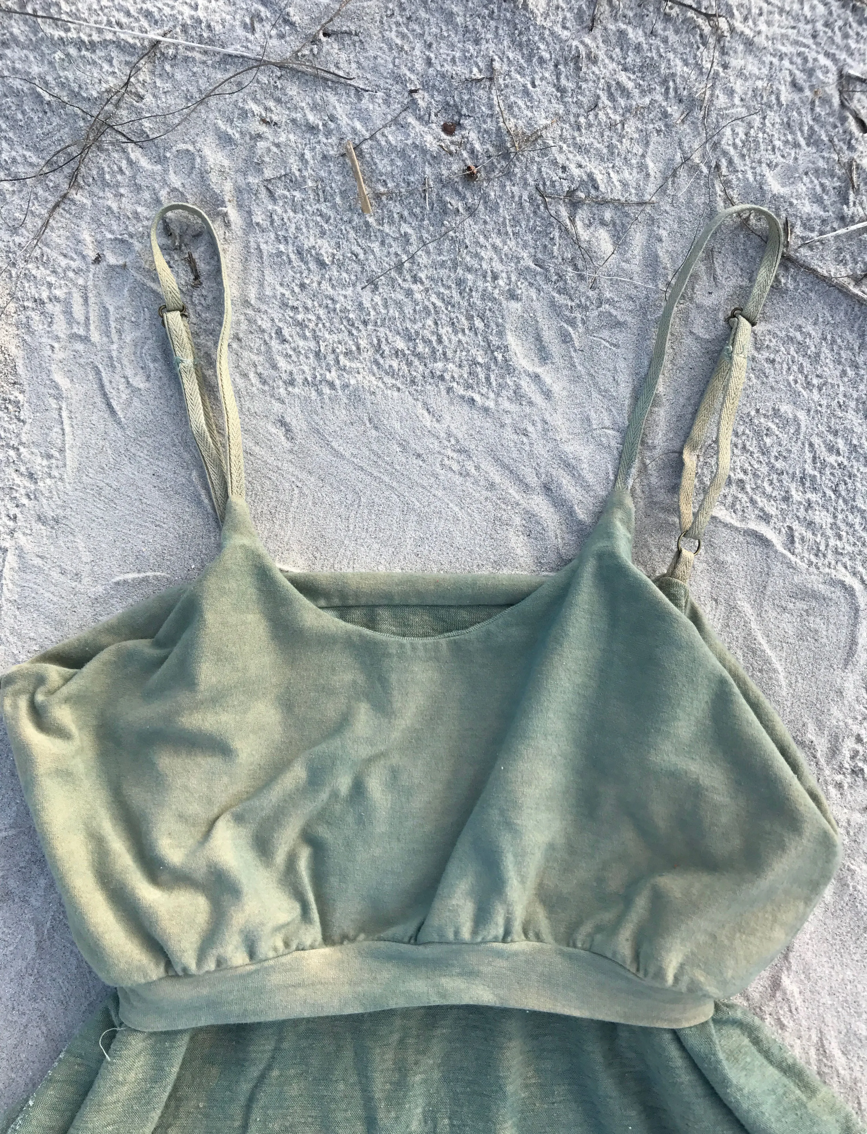 Adjustable Strap Built-in Bra Wanderer Short Dress
