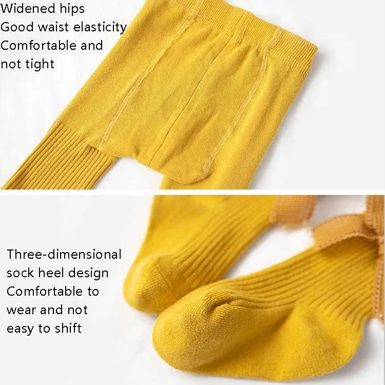 Adorable Bow-Embellished Baby Tights for Spring and Autumn