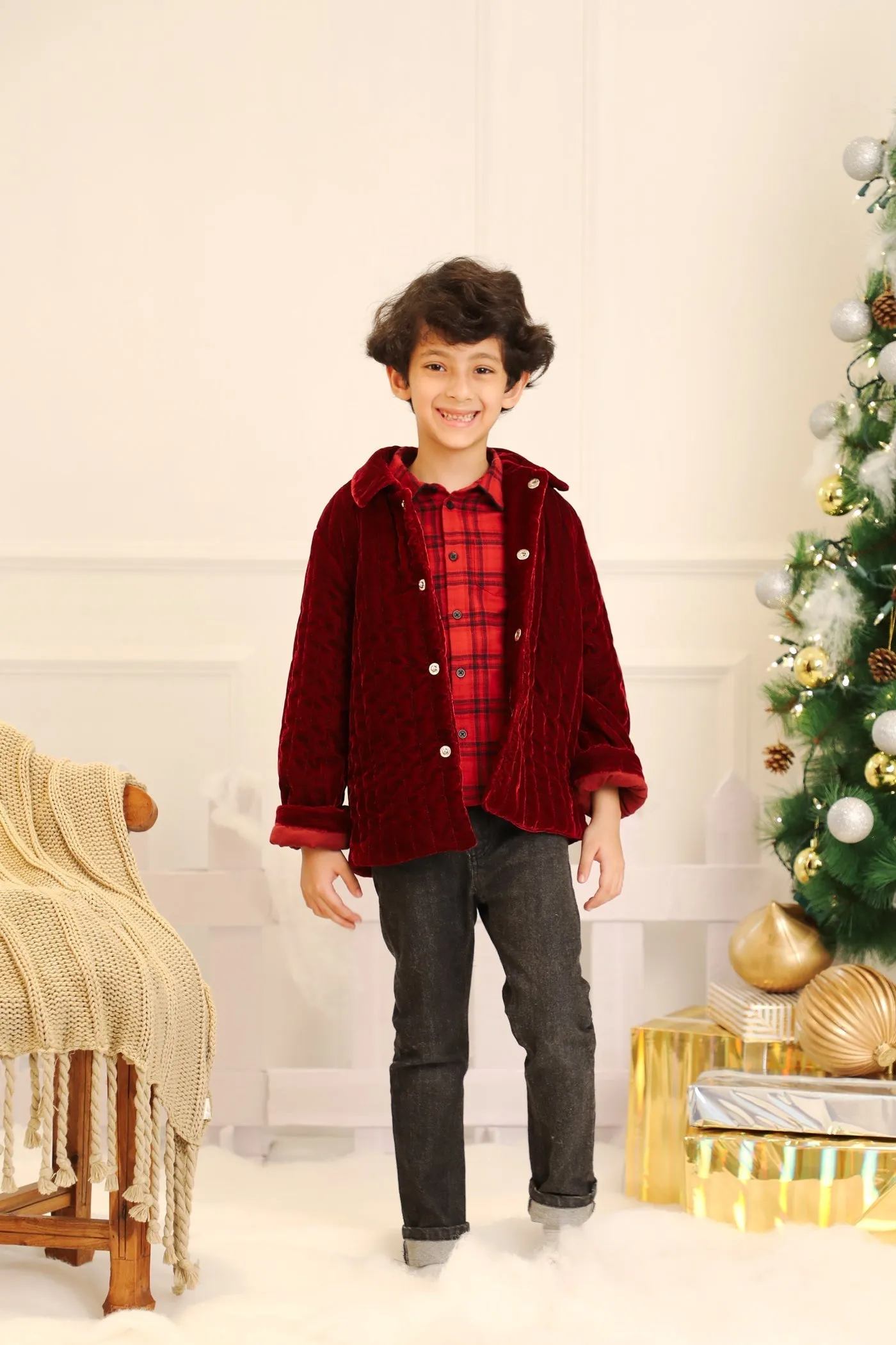 Andre Jacket - Maroon