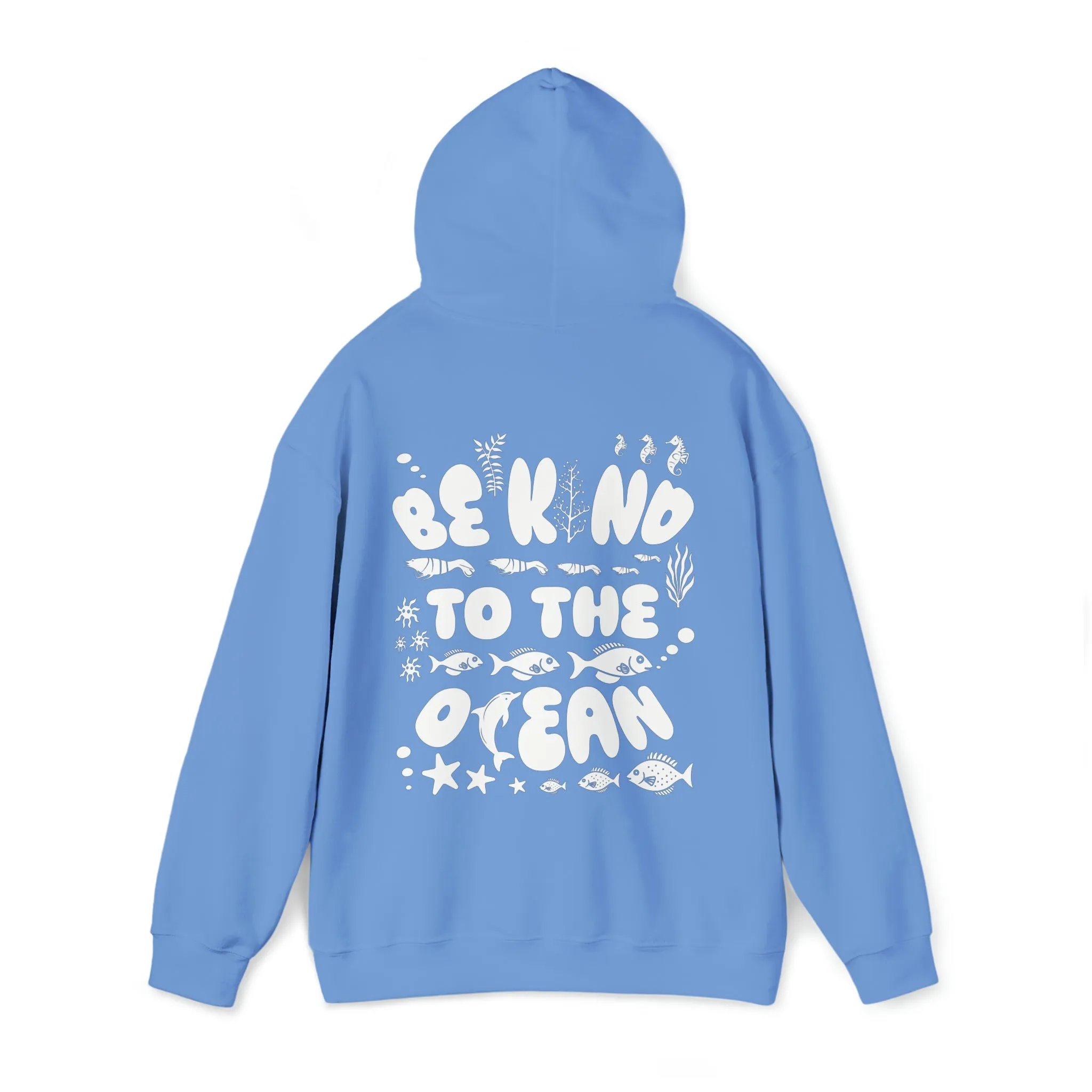 Be Kind to The Ocean Hoodie, Save the Ocean Hoodie, Ocean Life Hoodie, Marine Life Hoodie, Protect Our Ocean Hoodie, Aesthetic Hoodie