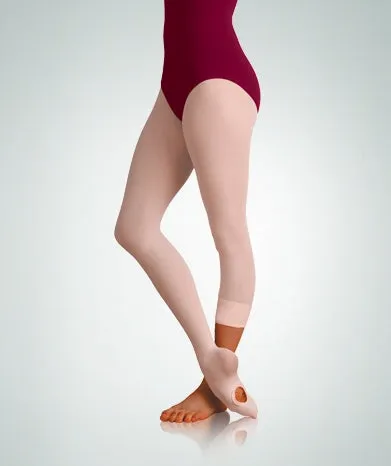 Body Wrappers Women's Plus Size Convertible Dance Tights