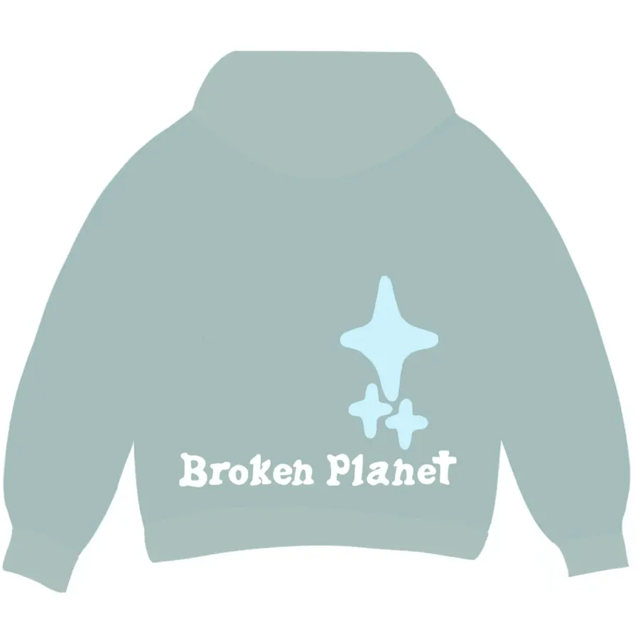 Broken Planet Market Cosmic Connection Hoodie Arctic
