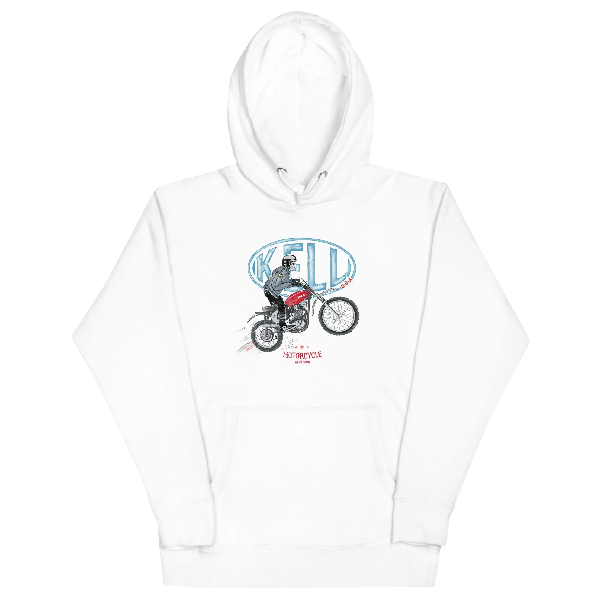 BSA Vintage Bike Hoodie Tribute