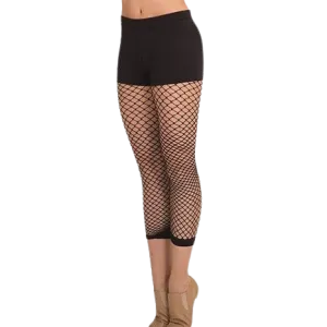 Child TotalStretch Crop Fishnet Tights