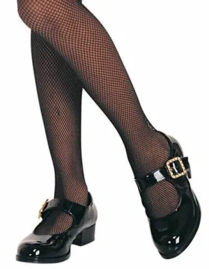 Childrens Large Black Fishnets