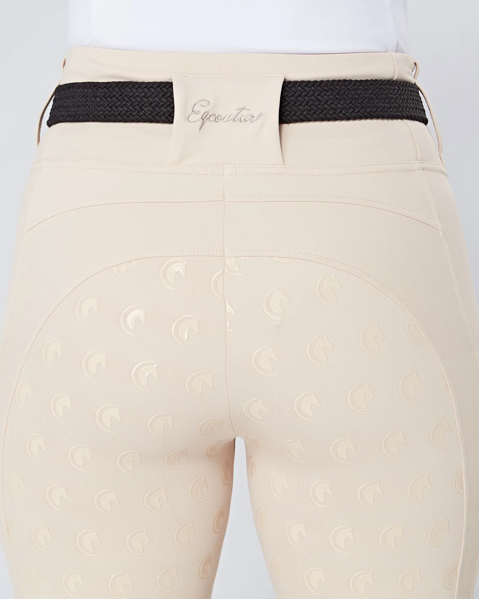 Cream Horse Riding Competition Tights / Leggings  - CORNISH CREAM