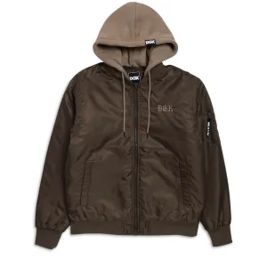 DGK Mindset Bomber Jacket - Brown