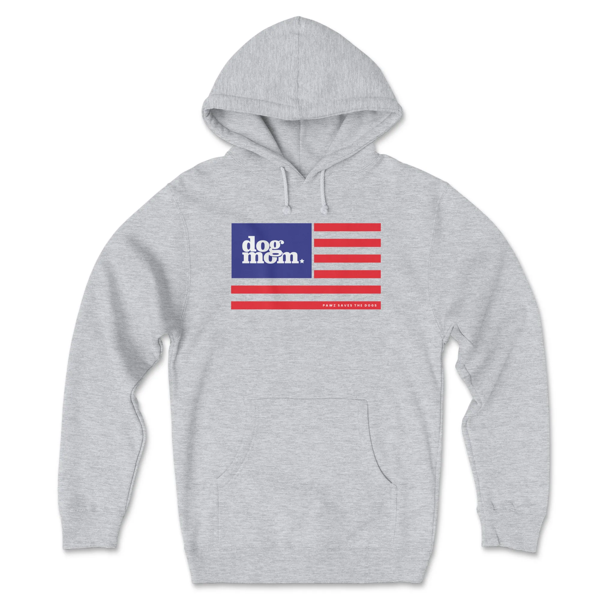 Dog Mom Flag (Adult Hoodie)