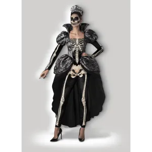 Elegant Skeleton Queen Adult Costume