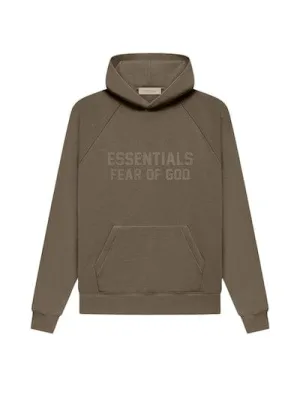 Fear of God Essentials Hoodie  Wood