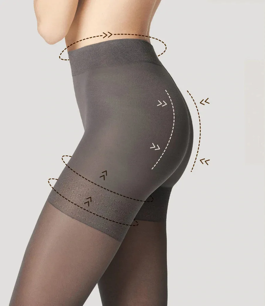 Fiore Total-Slim 20 Den Body Care Shaping Pantyhose