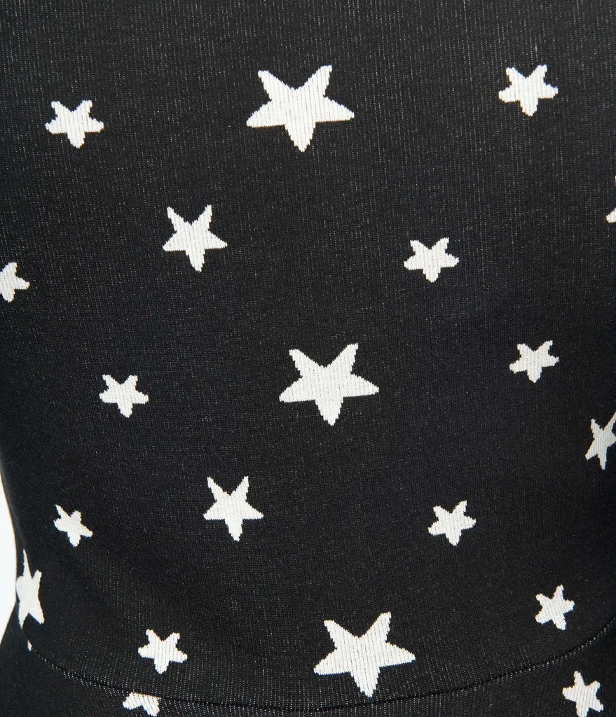 Fit & Flare Star Dress by Unique Vintage - Size S/4