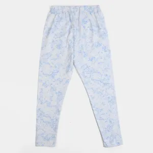 Girls Jersey Tights Tie Dye - Blue