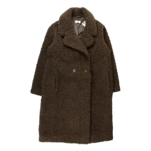 Hush Chocolate Oversized Teddy Coat