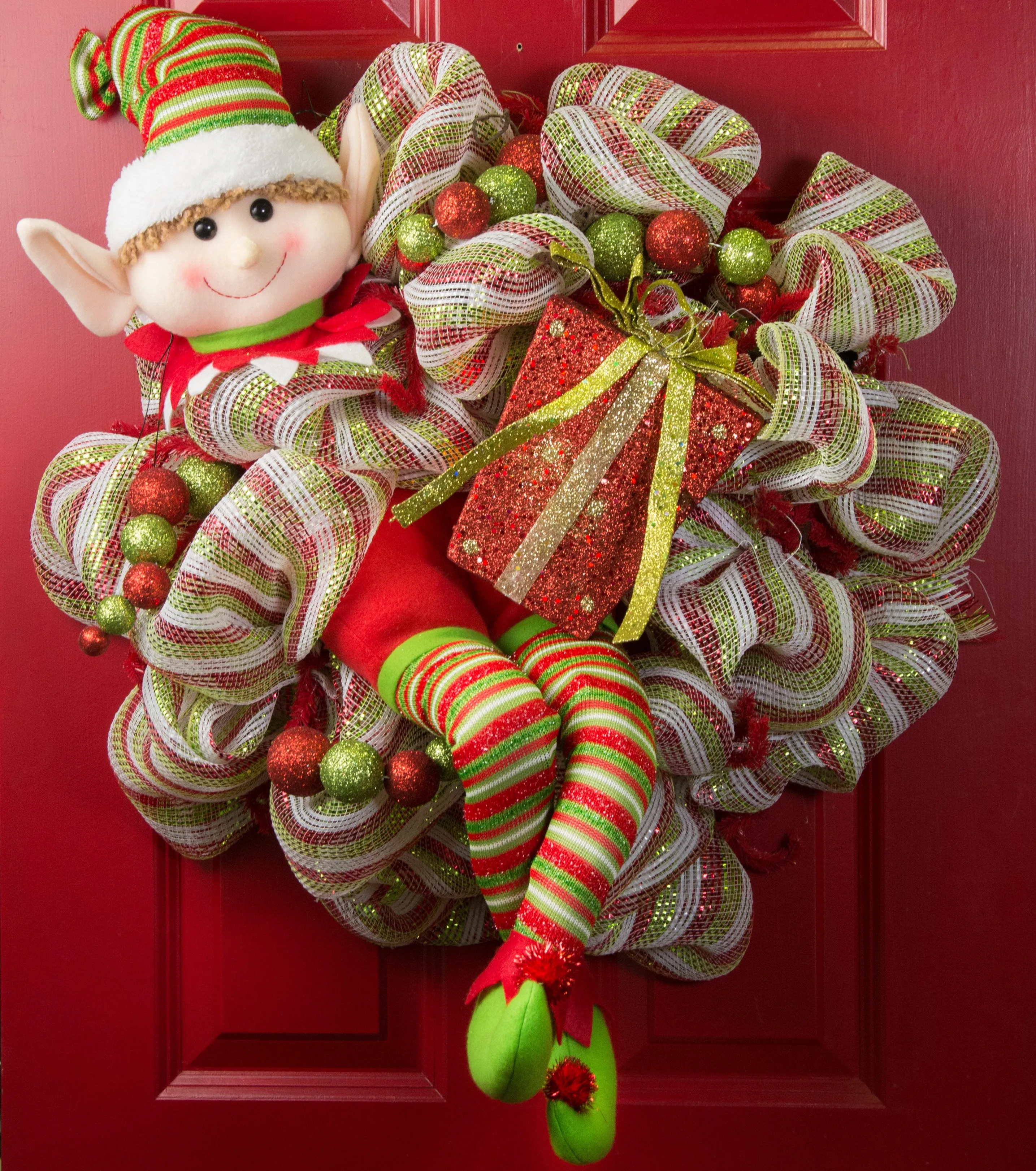 Jumbo Christmas Elf Decoration
