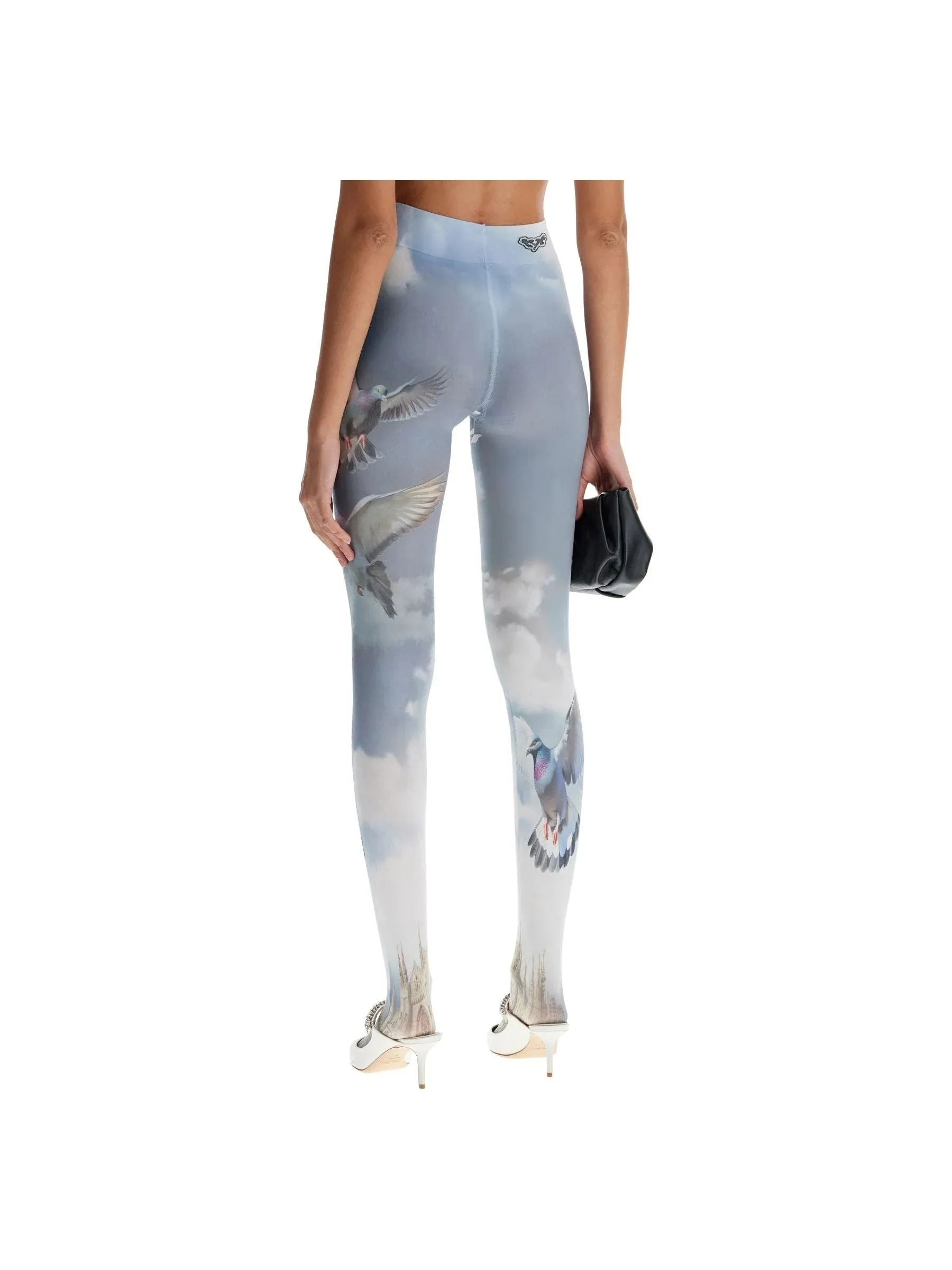 Knit Tights with Pattern