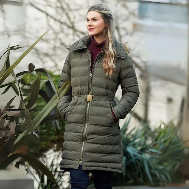 Ladies Calsall Coat In Olive