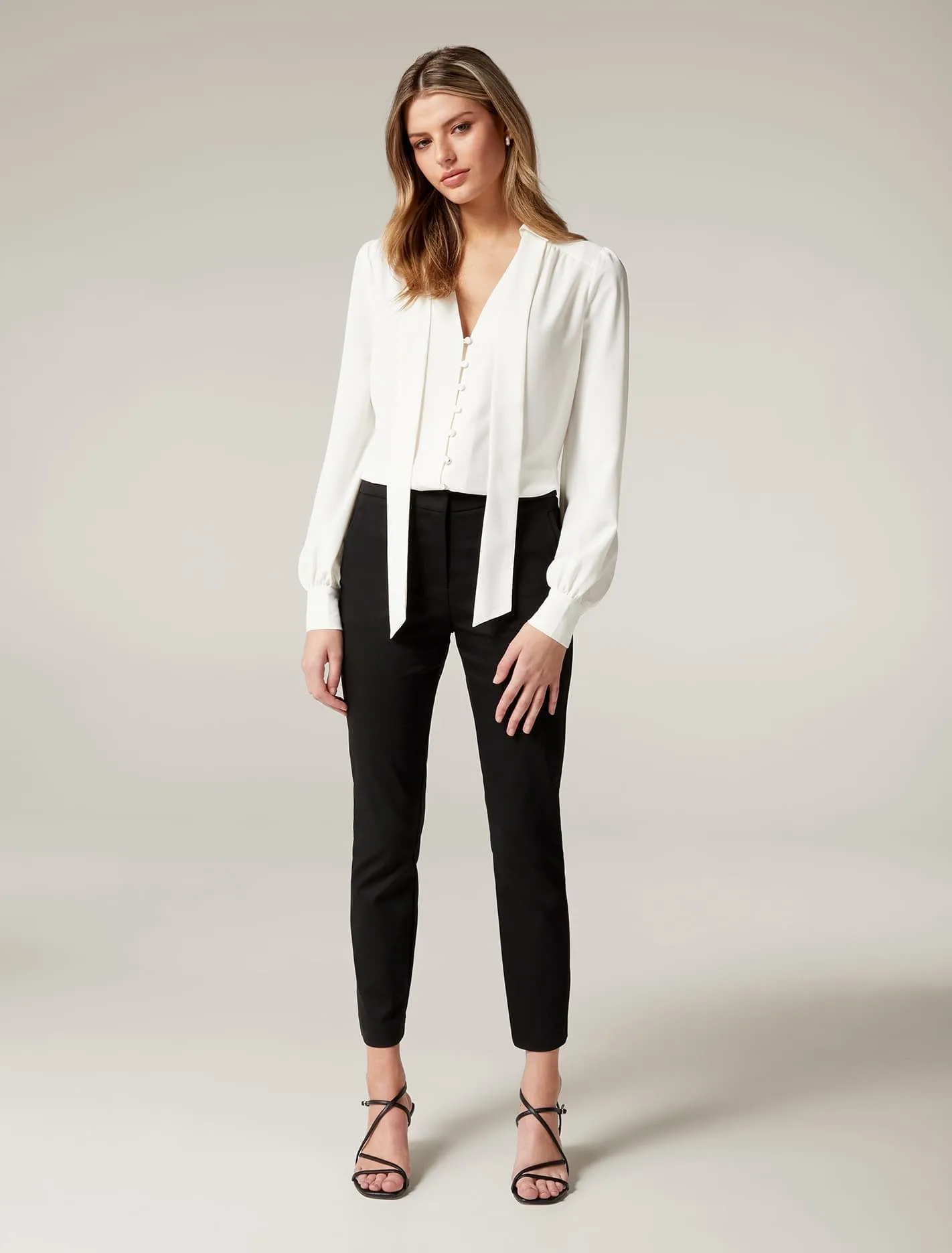 Lee Removable Tie Blouse