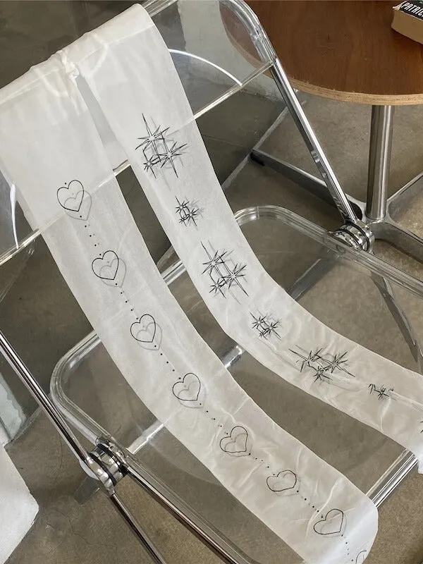Lolita tattoo stars heart tights