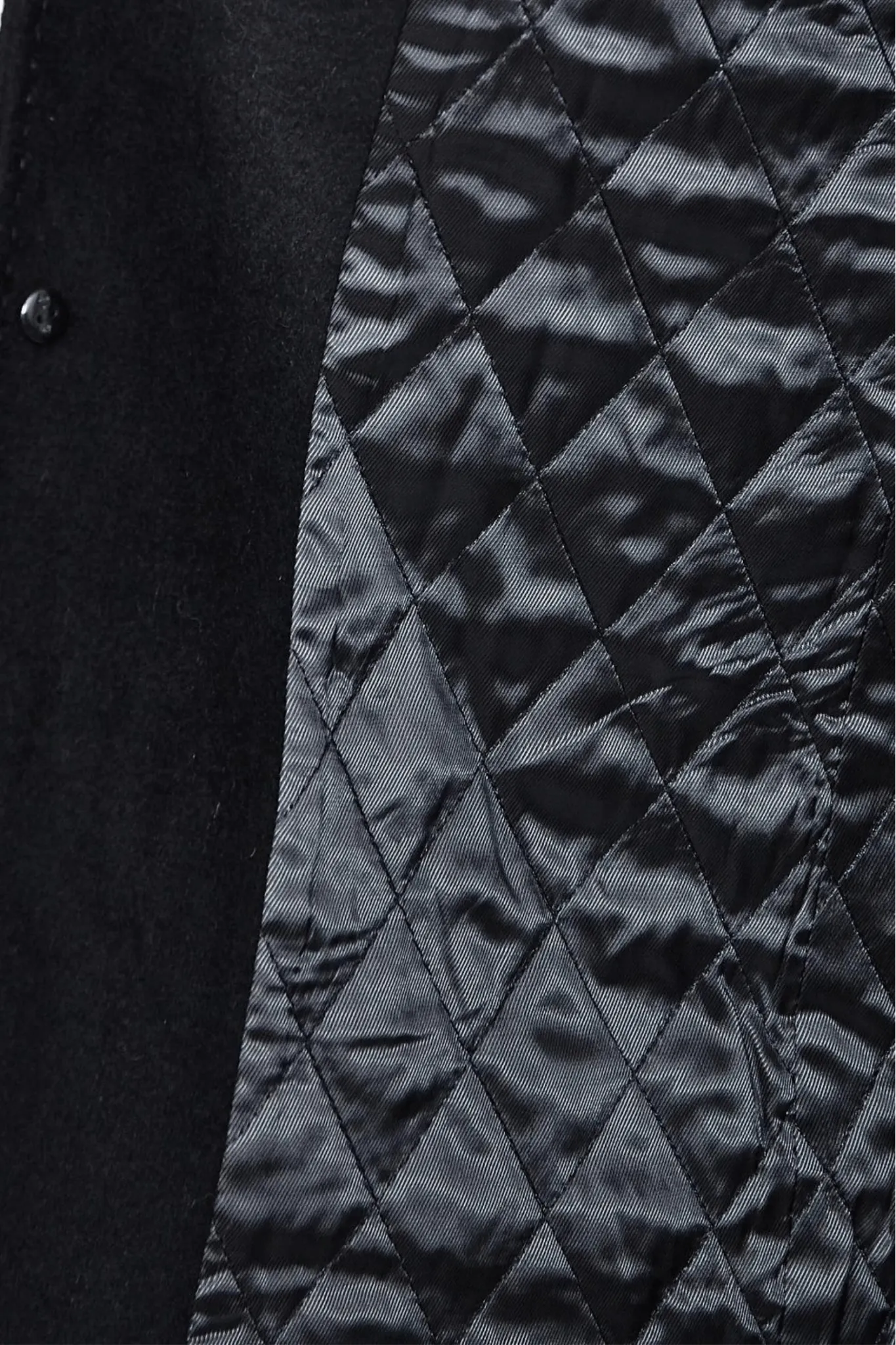 Luxury Overcoat Wool and Cashmere - Black