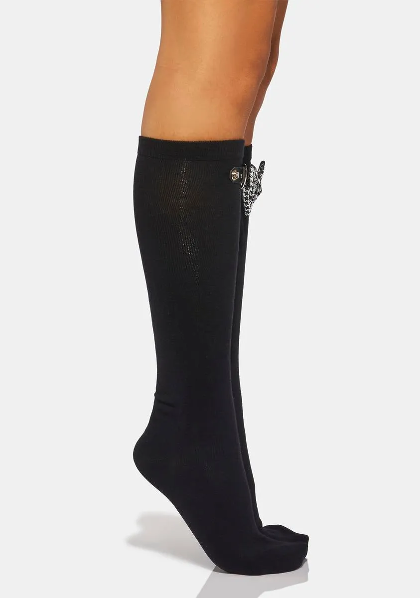 Make It Trendy Knee High Socks