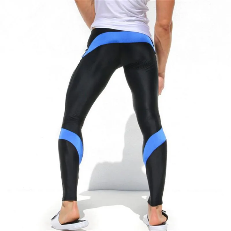 Men's Compression Tight Pants With Low Waist