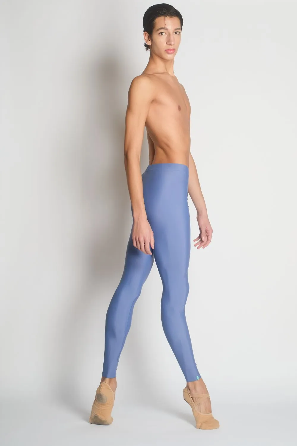 Men's Po Delta Dance Tights - Film Blue