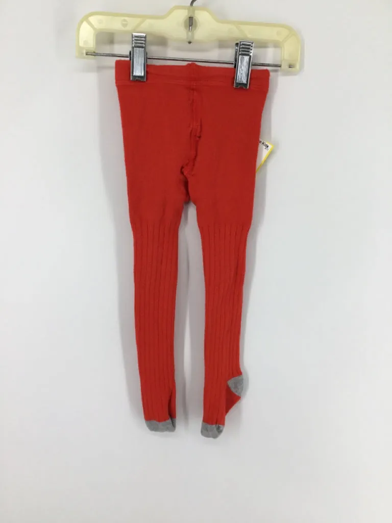 Mini Boden Child Size 12-24 Months Red Tights - girls