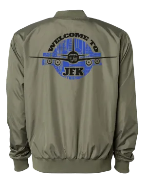 Mono YAY JFK NYCBG Bomber Jacket (Army Green)