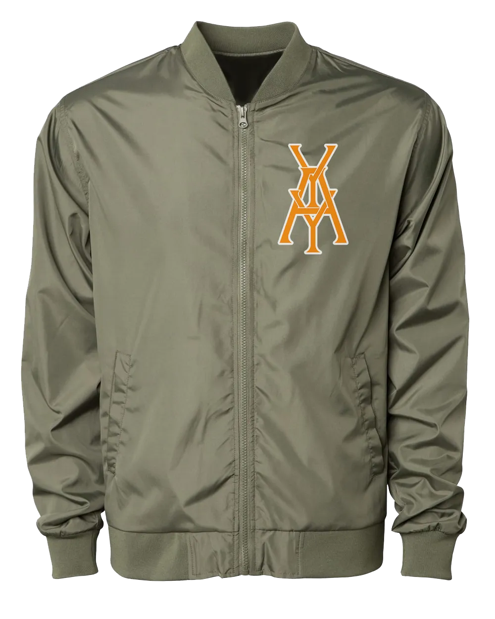Mono YAY JFK NYCBG Bomber Jacket (Army Green)