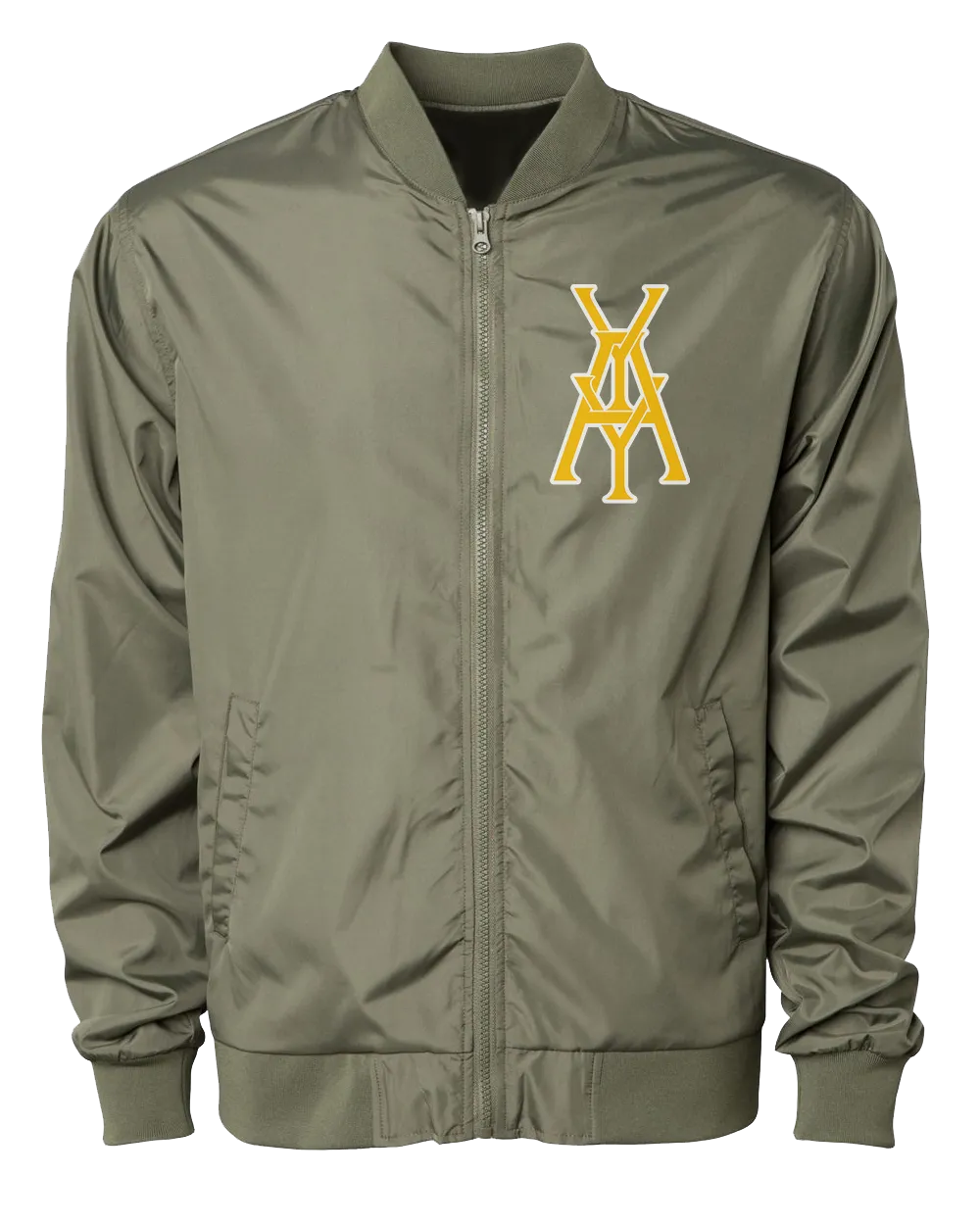Mono YAY JFK NYCBG Bomber Jacket (Army Green)