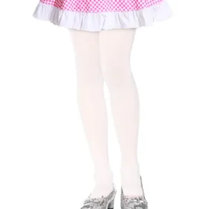 MOPAS Girl's Plain Tight Assorted Color - Large (12 units)