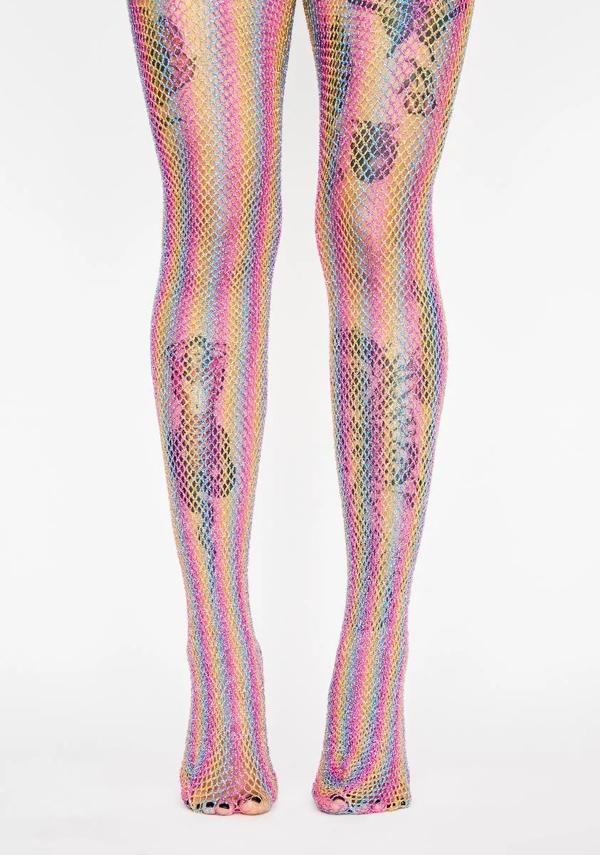 Now N' Later Fishnet Tights