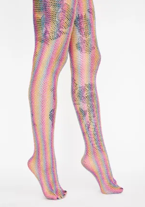 Now N' Later Fishnet Tights