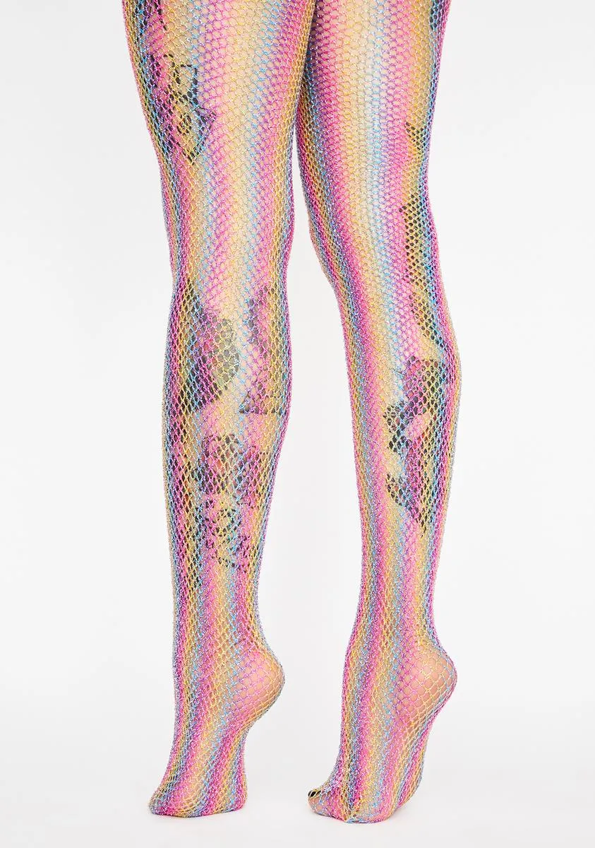 Now N' Later Fishnet Tights