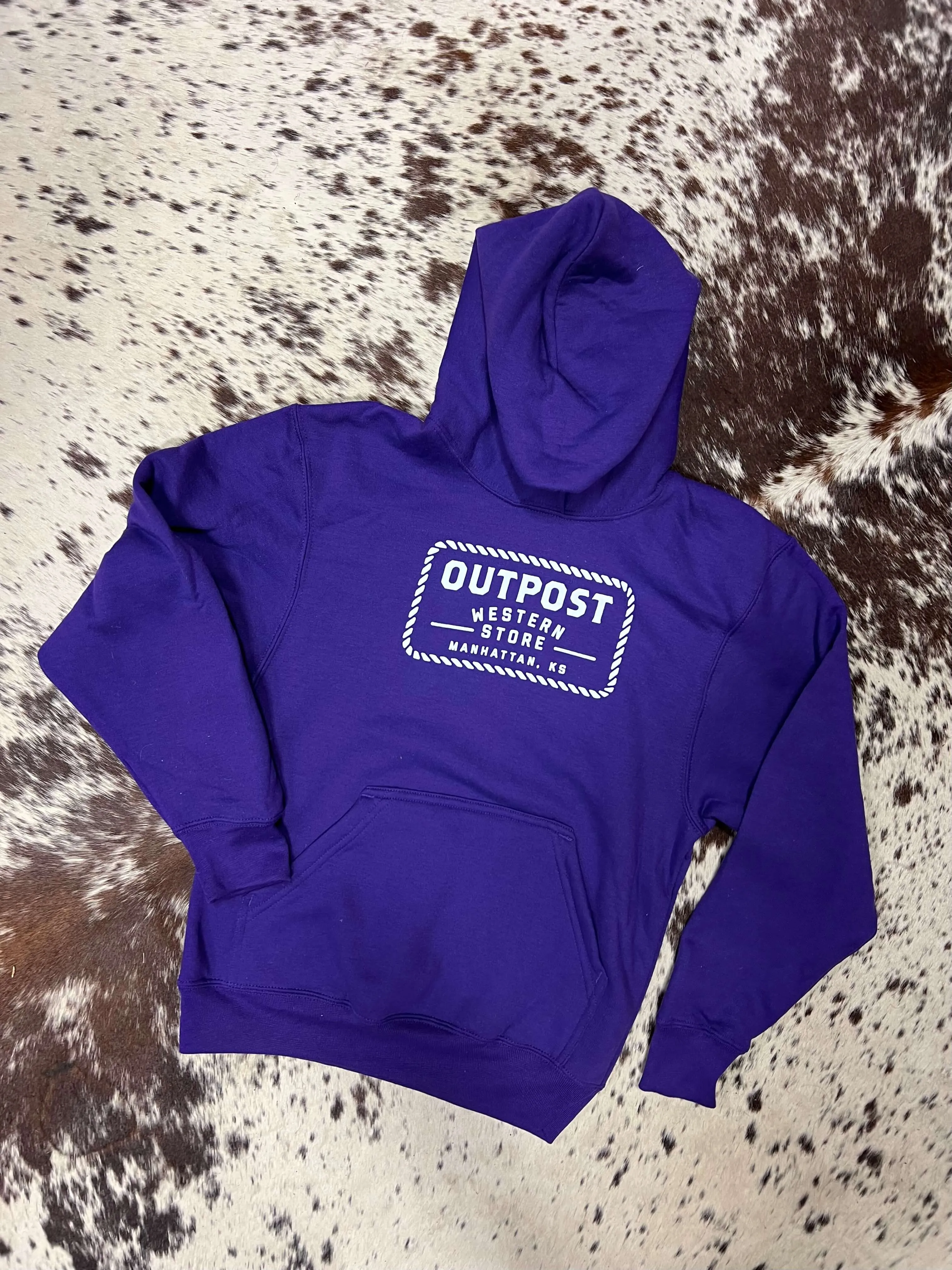 Outpost Logo Youth Hoodie