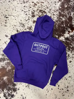 Outpost Logo Youth Hoodie