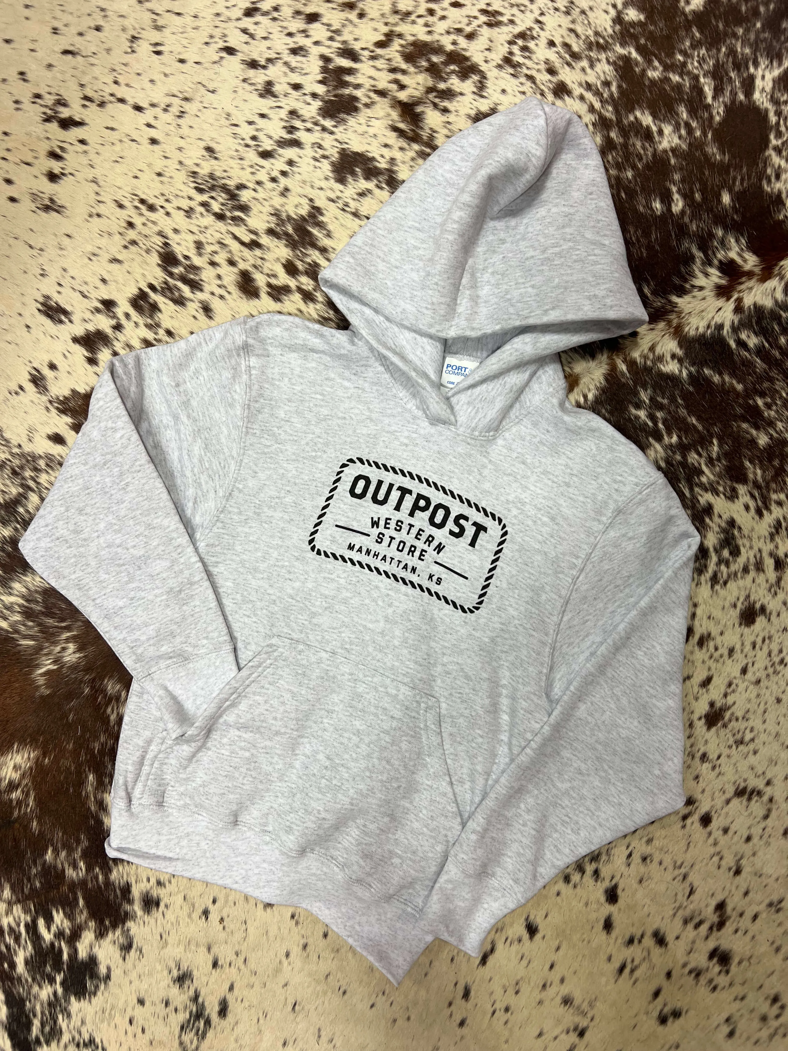 Outpost Logo Youth Hoodie