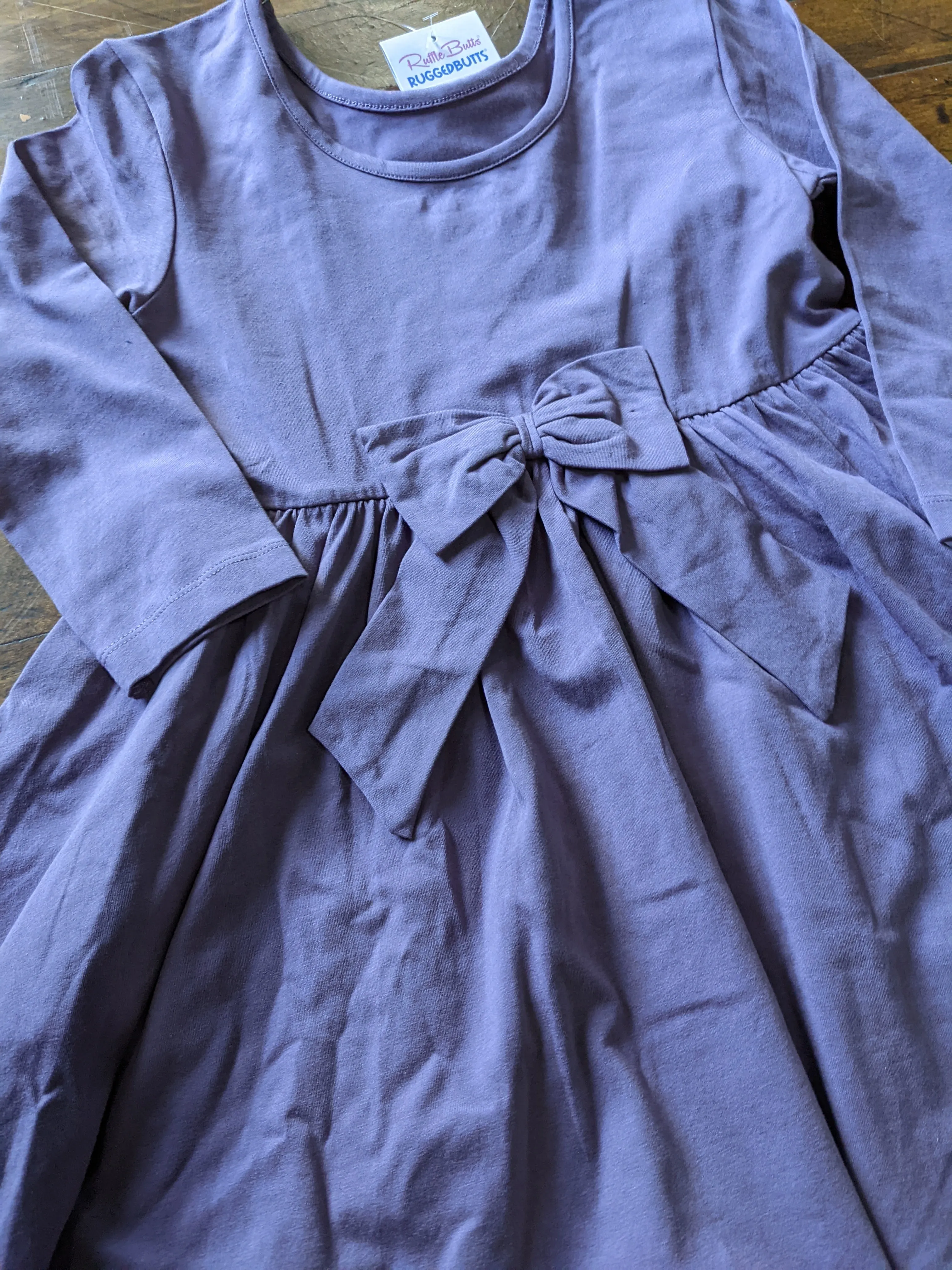 Purple Shadow Twirl Dress