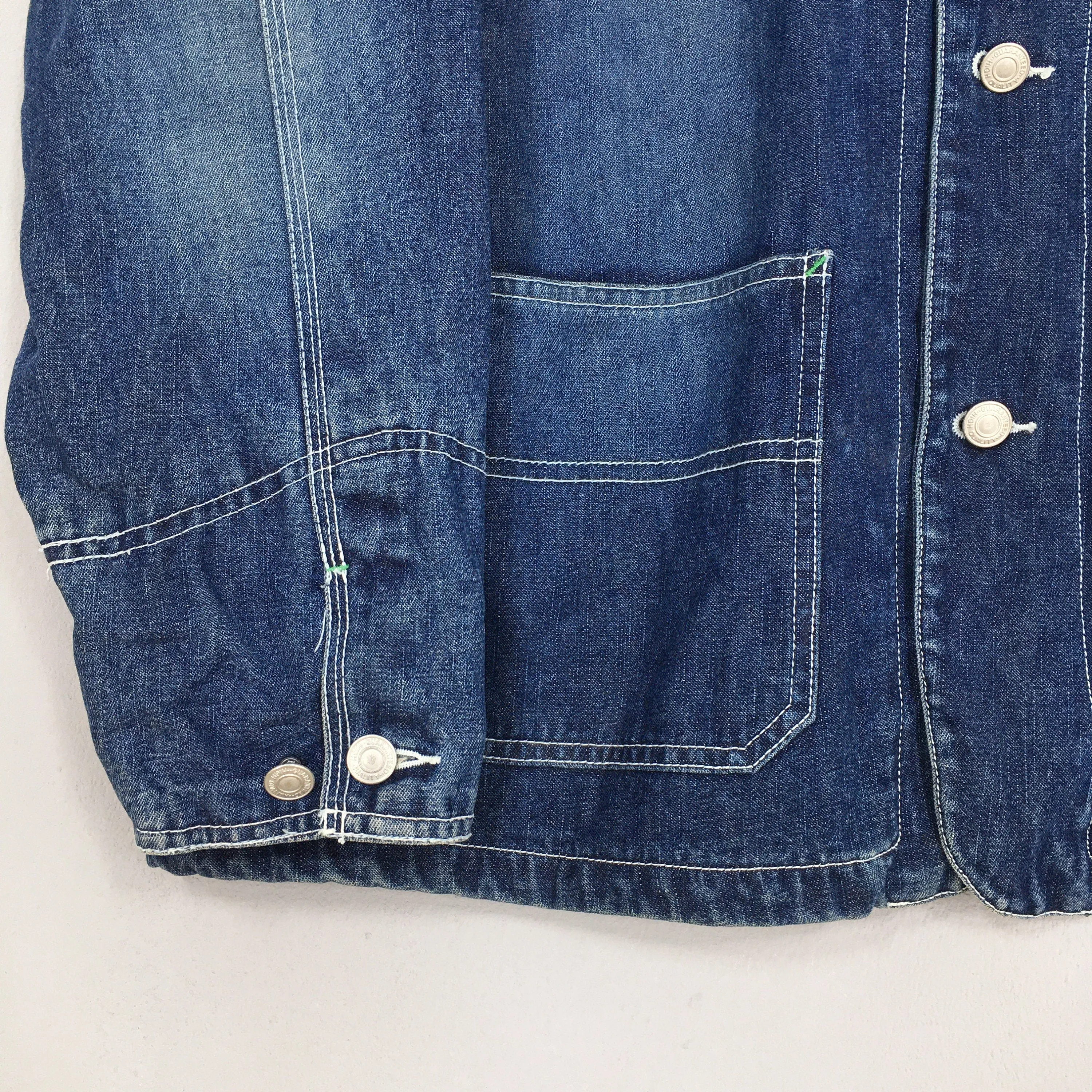 Radio Flyer Denim Chore Workers Jacket Large