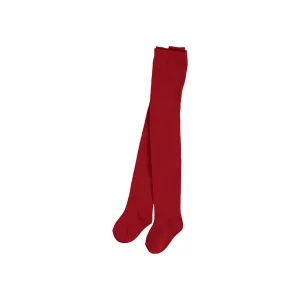Red Baby Girl Tights  - Select Size
