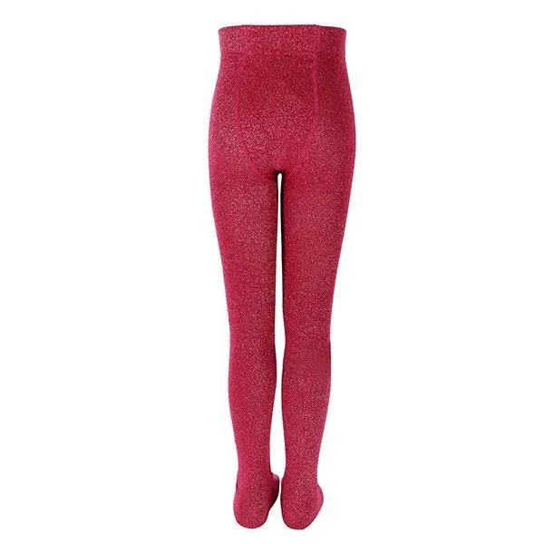 RED LUREX TIGHTS