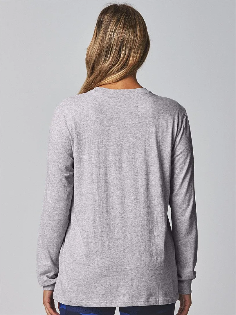 Running Bare SALE | Hollywood 90's Tee I Silver Marle
