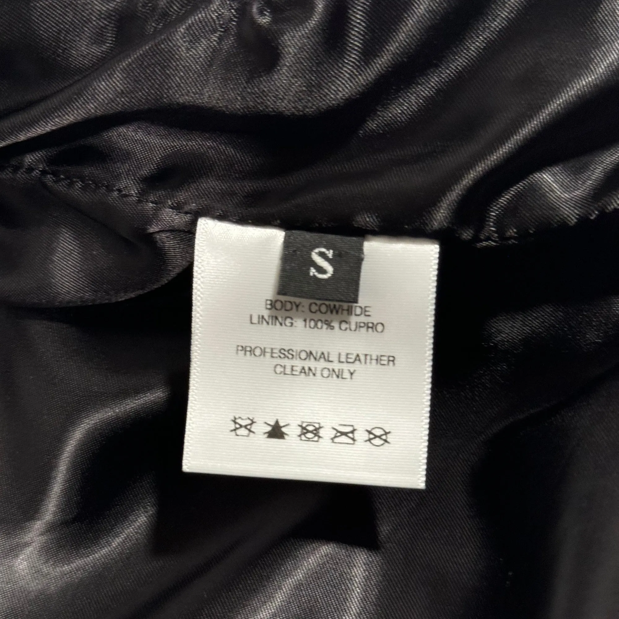 'Shooting Gallery' Leather Biker Jacket