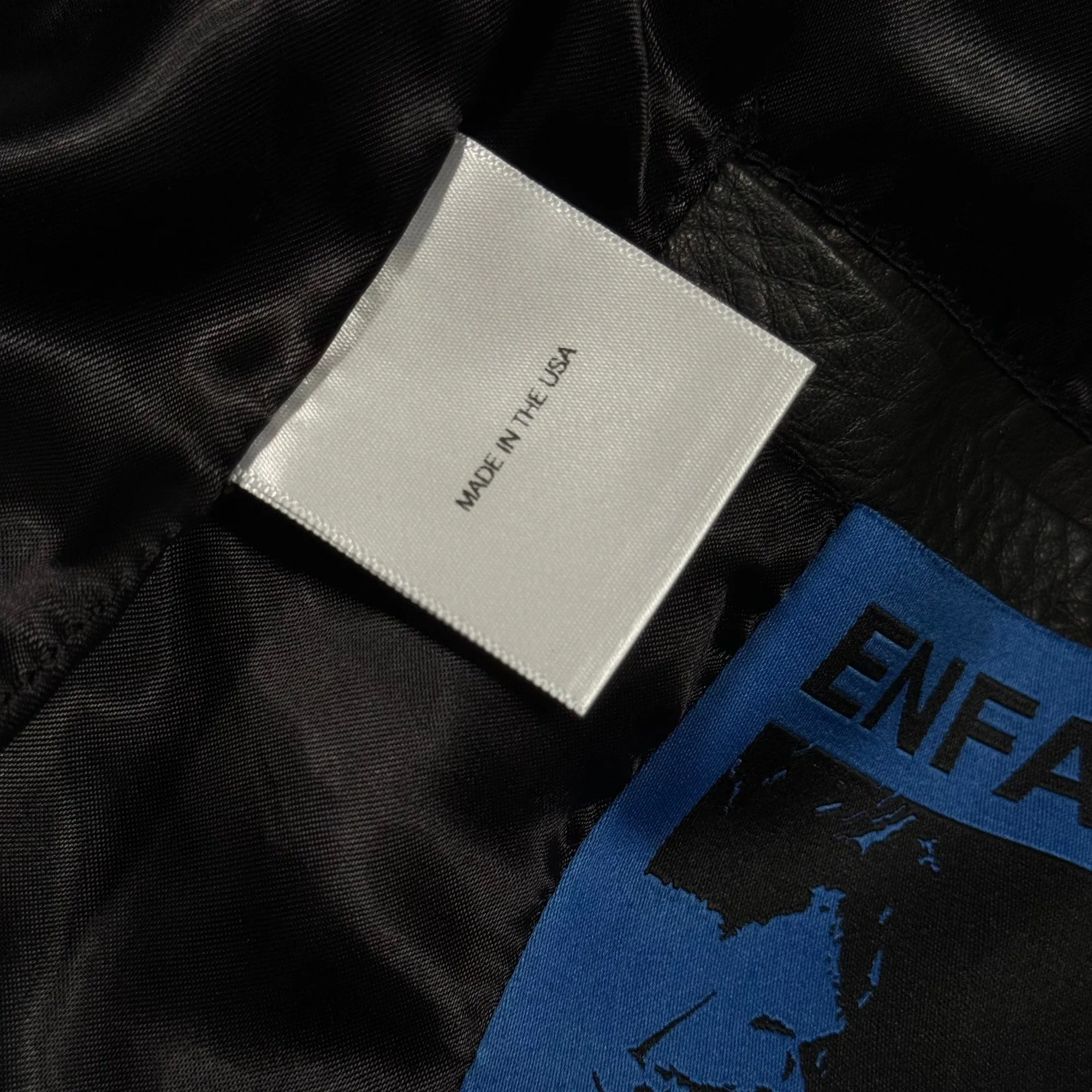 'Shooting Gallery' Leather Biker Jacket