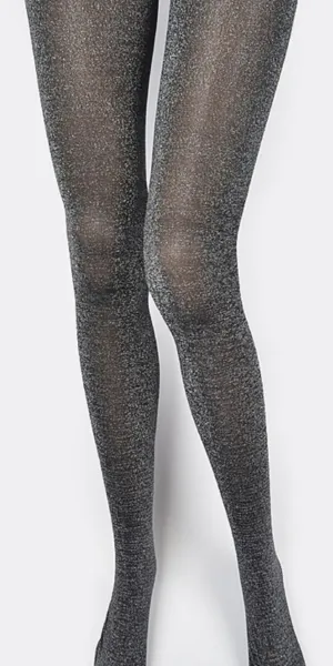 Silver Flash Tights