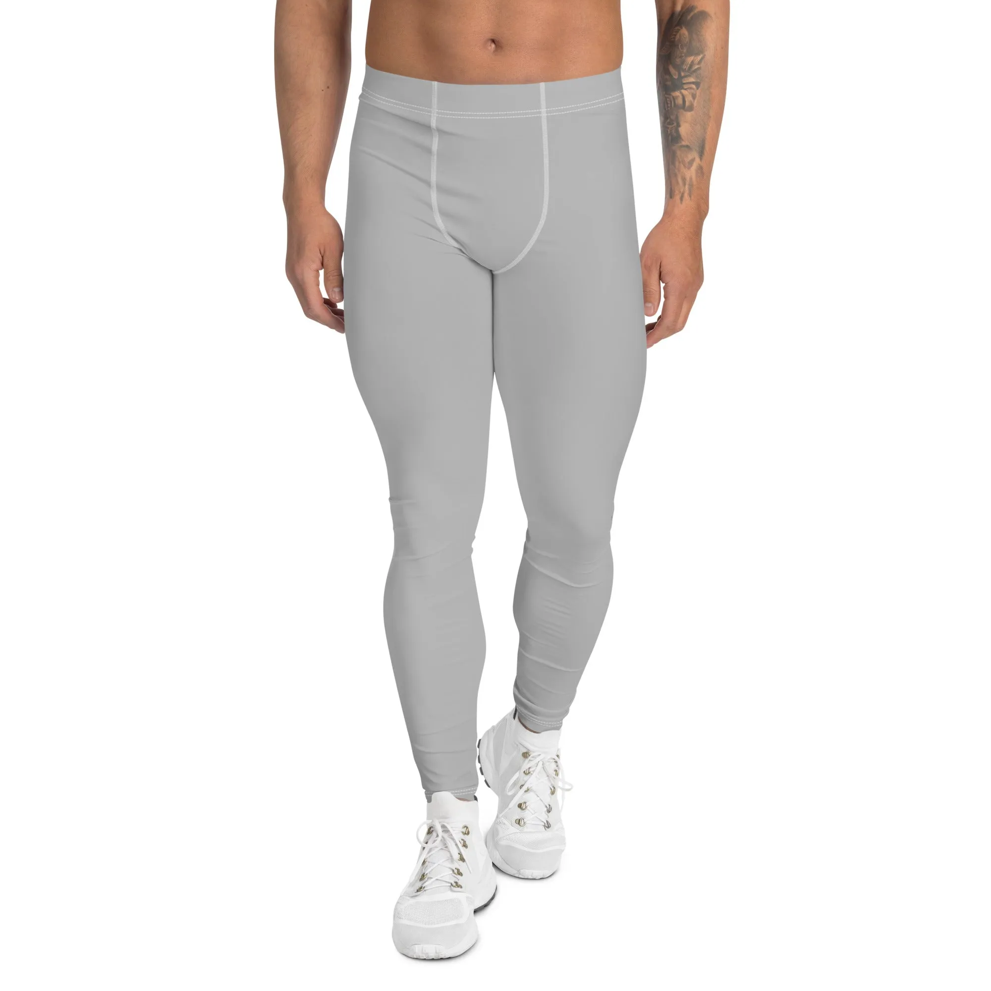 Silver Mens Leggings (Glamourange Best Leggings Collection Colour Mens Tights)