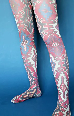 Sirvan Kilim by The Art Institute of Chicago Printed Art Tights